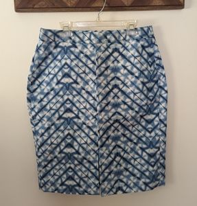 Banana Republic shabori dyed skirt